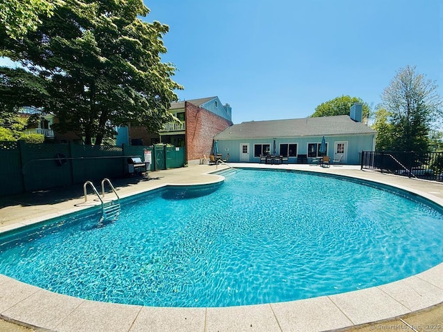 13 Hills Ln Unit 13, Westport, CT 06880 - view of swimming pool featuring a patio area