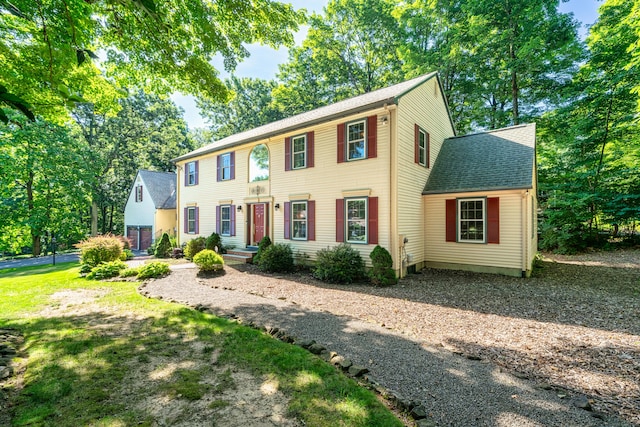 135 Harvest Woods Rd, Middlefield, CT 06481 - colonial house with roof with shingles