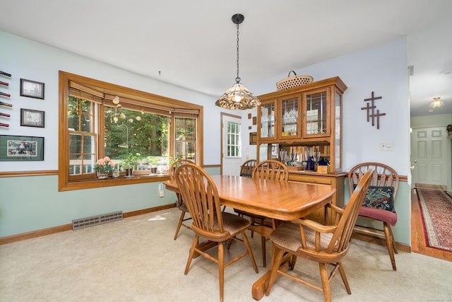 135 Harvest Woods Rd, Middlefield, CT 06481 - dining space with baseboards