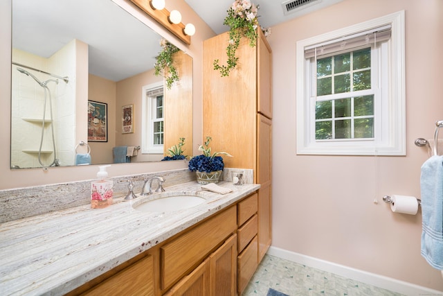 135 Harvest Woods Rd, Middlefield, CT 06481 - bathroom featuring vanity and a shower