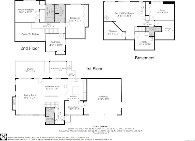 11 Brianwood Ln, Granby, CT 06035 - view of property floor plan
