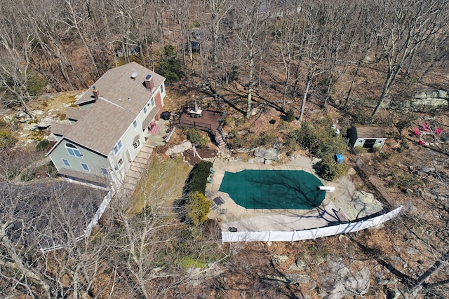 60 Ledgeview Ln, Guilford, CT 06437 - aerial view of property's location with a pool area