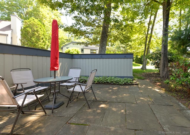 948 Heritage Vlg Unit A, Southbury, CT 06488 - view of patio featuring outdoor dining space