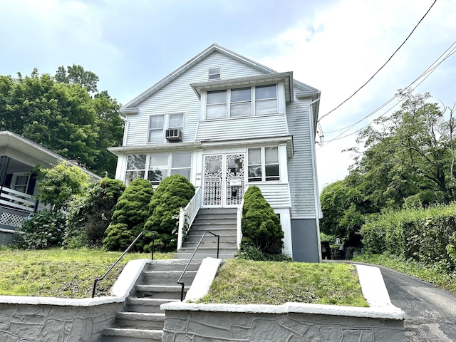 734 Howe Ave, Shelton, CT 06484 - view of front of home featuring cooling unit