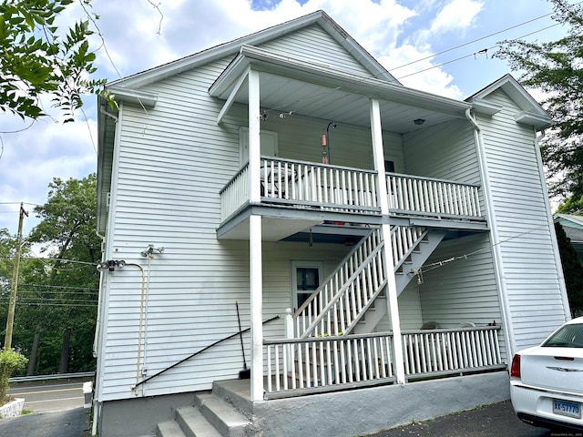 734 Howe Ave, Shelton, CT 06484 - view of property with stairway