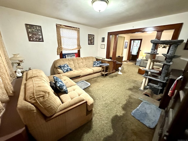 734 Howe Ave, Shelton, CT 06484 - living area featuring carpet flooring