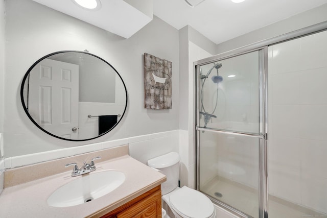 205 Windgate Cir Unit A, Monroe, CT 06468 - bathroom with vanity and a stall shower
