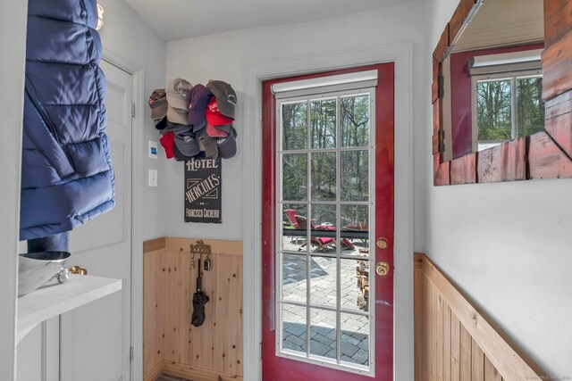 25 Brookbridge Dr, Newtown, CT 06482 - entryway with healthy amount of natural light