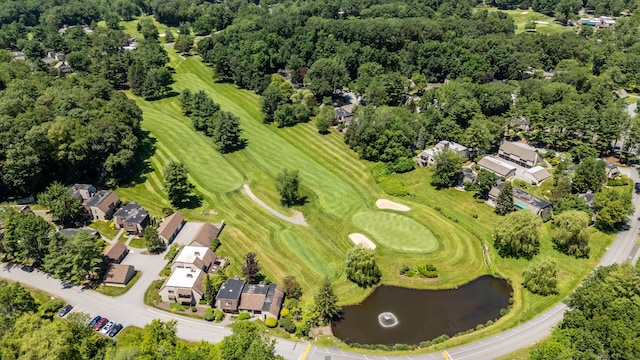 17 Crocus Ln Unit 17, Farmington, CT 06001 - aerial view of residential area with a large body of water and a golf course