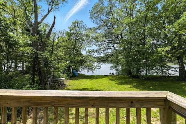 40 Alma Ave, Wolcott, CT 06716 - view of green lawn featuring a water view