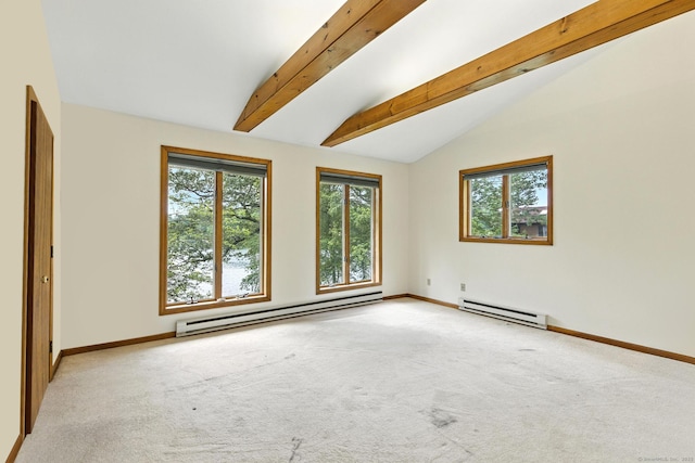 40 Alma Ave, Wolcott, CT 06716 - spare room featuring baseboard heating and light colored carpet