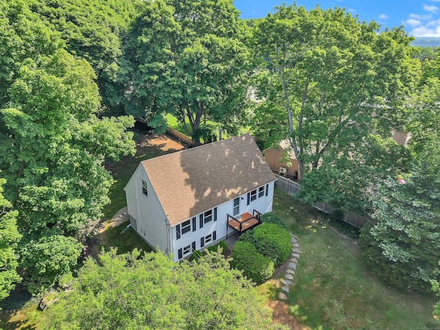 130 Irving St, Groton, CT 06355 - view from above of property