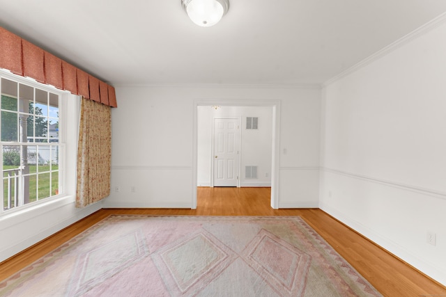 15 Sweet Meadow Dr, South Windsor, CT 06074 - unfurnished room featuring light wood-style floors and ornamental molding