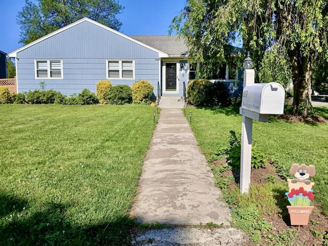 19 Washington St, Trumbull, CT 06611 - view of front of home featuring a front lawn