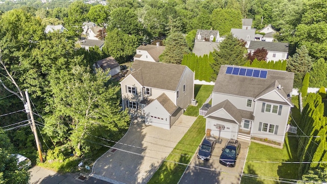 11 Regan Cir, Shelton, CT 06484 - aerial view of residential area featuring a forest