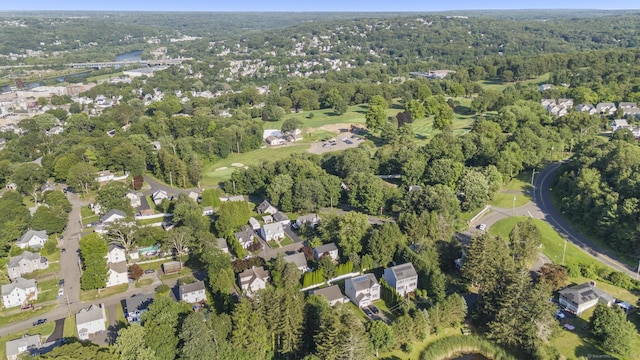 11 Regan Cir, Shelton, CT 06484 - aerial view of property's location with nearby suburban area and a heavily wooded area