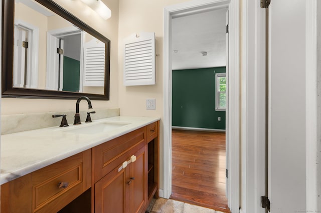 846 Long Hill Rd Unit 846, Middletown, CT 06457 - bathroom with vanity and baseboards