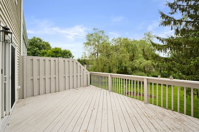 846 Long Hill Rd Unit 846, Middletown, CT 06457 - wooden terrace with a yard and view of wooded area