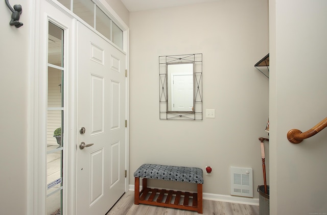 36 Todd St Unit 606, Hamden, CT 06518 - foyer entrance featuring light wood-type flooring and baseboards