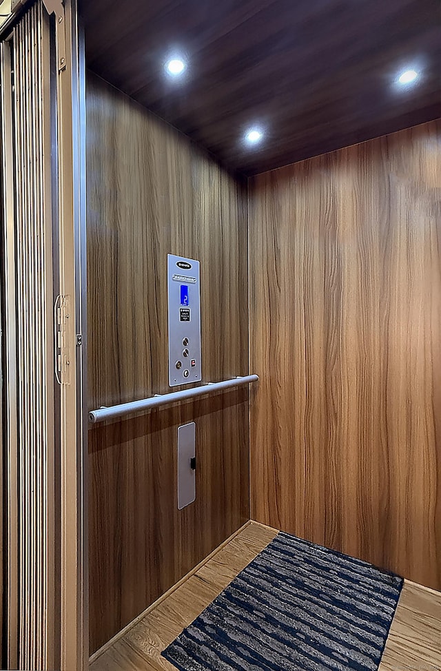 36 Todd St Unit 606, Hamden, CT 06518 - elevator featuring recessed lighting