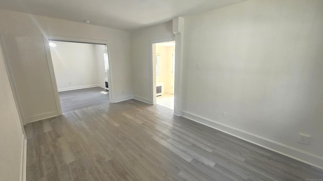 83 Mulberry St, Stamford, CT 06907 - unfurnished room featuring dark wood-style flooring and baseboards