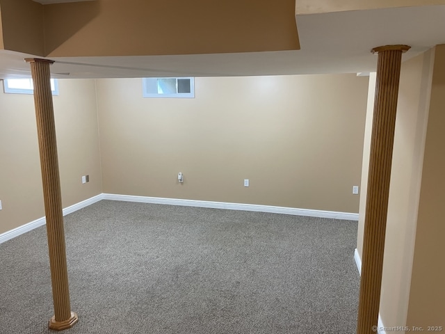 63 Lucy Cir, Wallingford, CT 06492 - basement featuring carpet floors