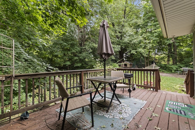 96 Melbourne Ter, Waterbury, CT 06704 - view of deck