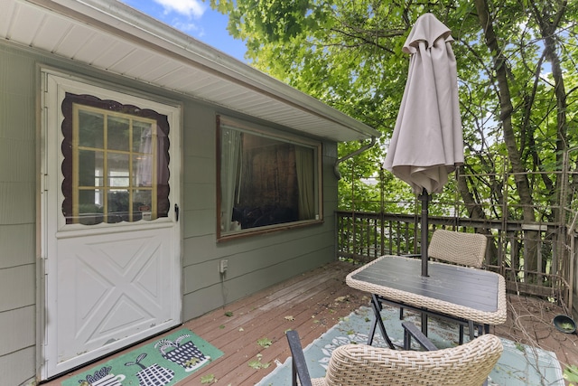 96 Melbourne Ter, Waterbury, CT 06704 - view of deck