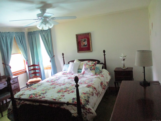 8 Susan Ln, Meriden, CT 06450 - bedroom featuring ceiling fan