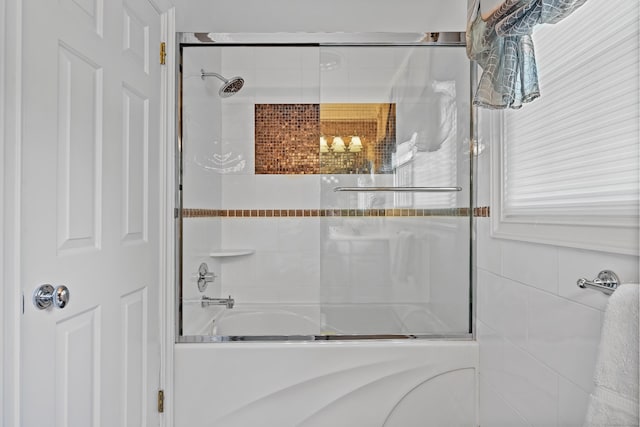40 Hawley Rd, Danbury, CT 06811 - bathroom with bath / shower combo with glass door
