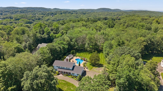 40 Hawley Rd, Danbury, CT 06811 - aerial view of property's location featuring a forest