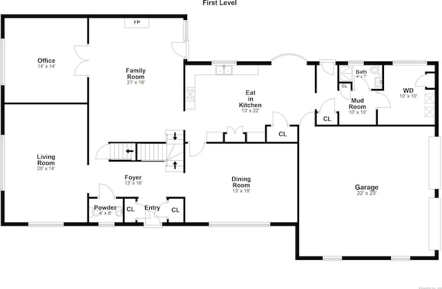 40 Hawley Rd, Danbury, CT 06811 - view of property floor plan
