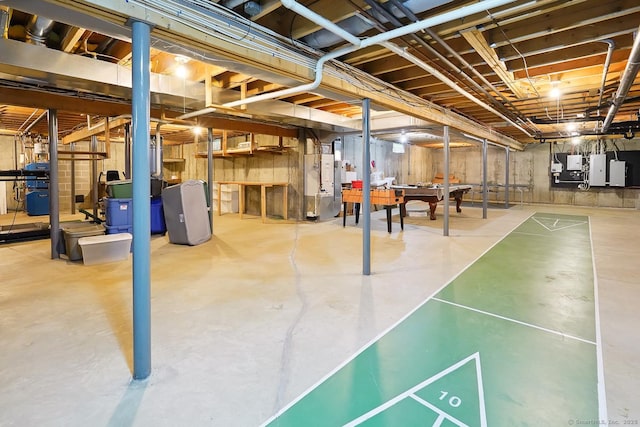 115 Center Rd, Woodstock, CT 06281 - view of unfinished basement