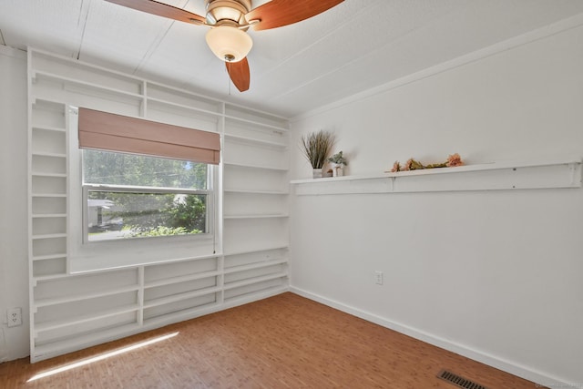28 Nashua St, Norwich, CT 06360 - unfurnished room featuring wood finished floors and ceiling fan