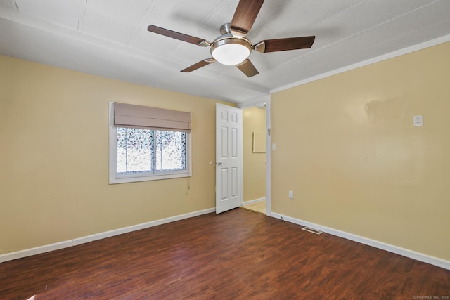 28 Nashua St, Norwich, CT 06360 - spare room with wood finished floors and ceiling fan