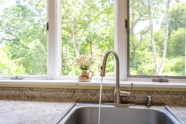 25 Old Middle Rd, Brookfield, CT 06804 - kitchen view of light stone counters