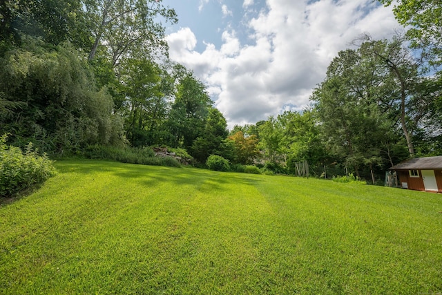 25 Old Middle Rd, Brookfield, CT 06804 - view of green lawn featuring a shed