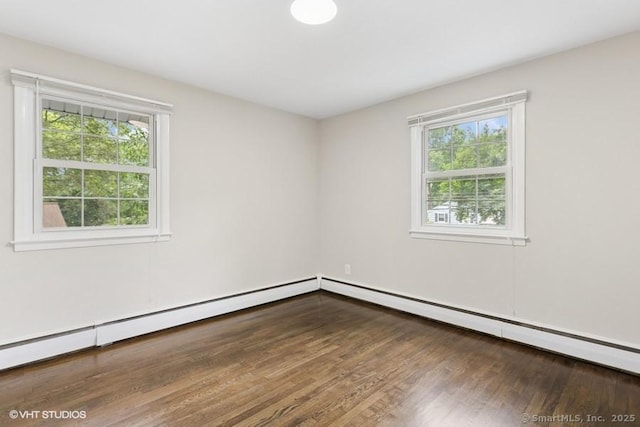 6 Kingsbury Rd, Norwalk, CT 06851 - unfurnished room featuring wood finished floors and baseboard heating