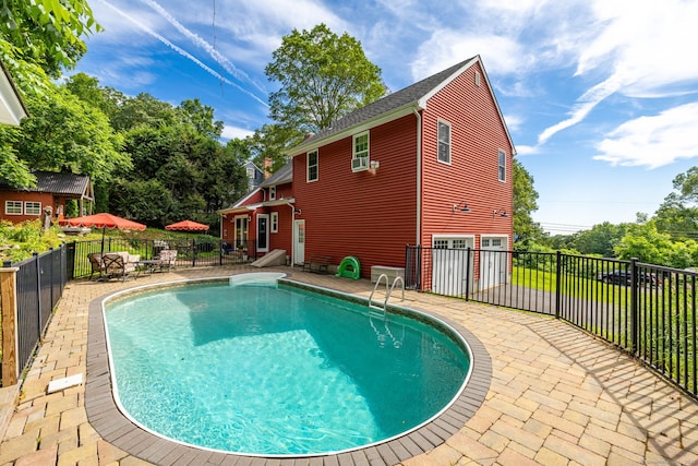 26 Skyview Ter, Bristol, CT 06010 - view of pool with a patio area and a fenced backyard