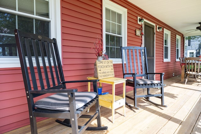 26 Skyview Ter, Bristol, CT 06010 - porch featuring a ceiling fan
