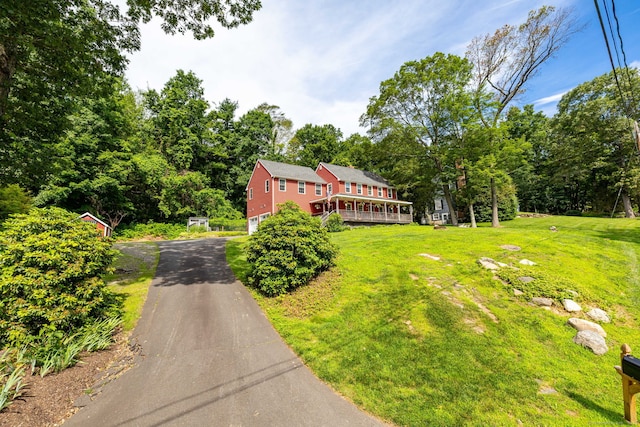 26 Skyview Ter, Bristol, CT 06010 - view of front of property featuring driveway and a front yard