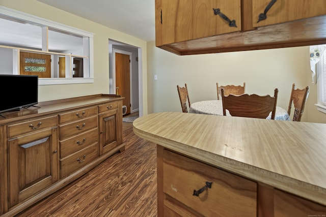 15 Denis Dr, Thompson, CT 06255 - dining area featuring dark wood-style flooring