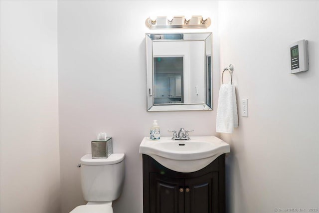 17 Harbour Vlg Unit F, Branford, CT 06405 - half bathroom with vanity and toilet