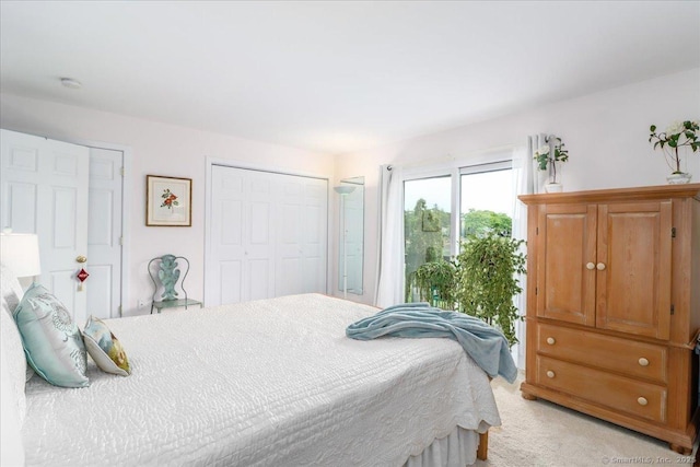 17 Harbour Vlg Unit F, Branford, CT 06405 - bedroom featuring a closet and light carpet
