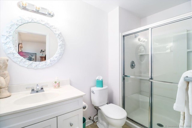 17 Harbour Vlg Unit F, Branford, CT 06405 - bathroom featuring vanity and a shower stall