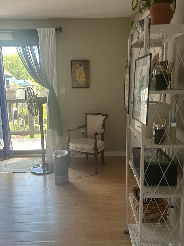 7 Harbour Vlg Unit A, Branford, CT 06405 - living area featuring wood finished floors