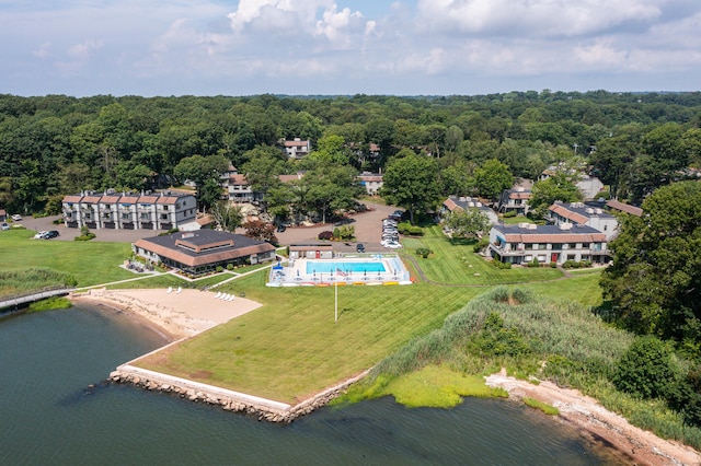 7 Harbour Vlg Unit A, Branford, CT 06405 - aerial view of a nearby body of water