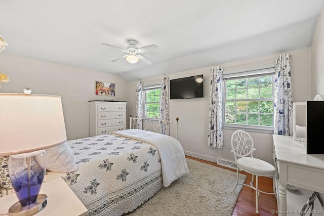 18 Chestnut Hill Rd, Simsbury, CT 06092 - bedroom with wood finished floors and a ceiling fan