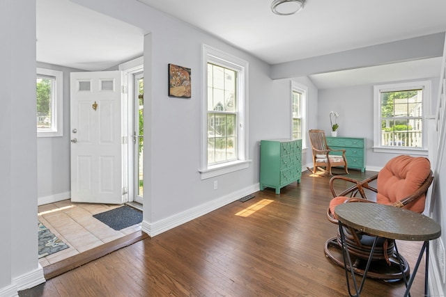11 Margaret St, Norwalk, CT 06851 - entryway with wood-type flooring and healthy amount of natural light