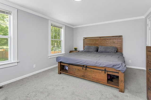 11 Margaret St, Norwalk, CT 06851 - carpeted bedroom with crown molding